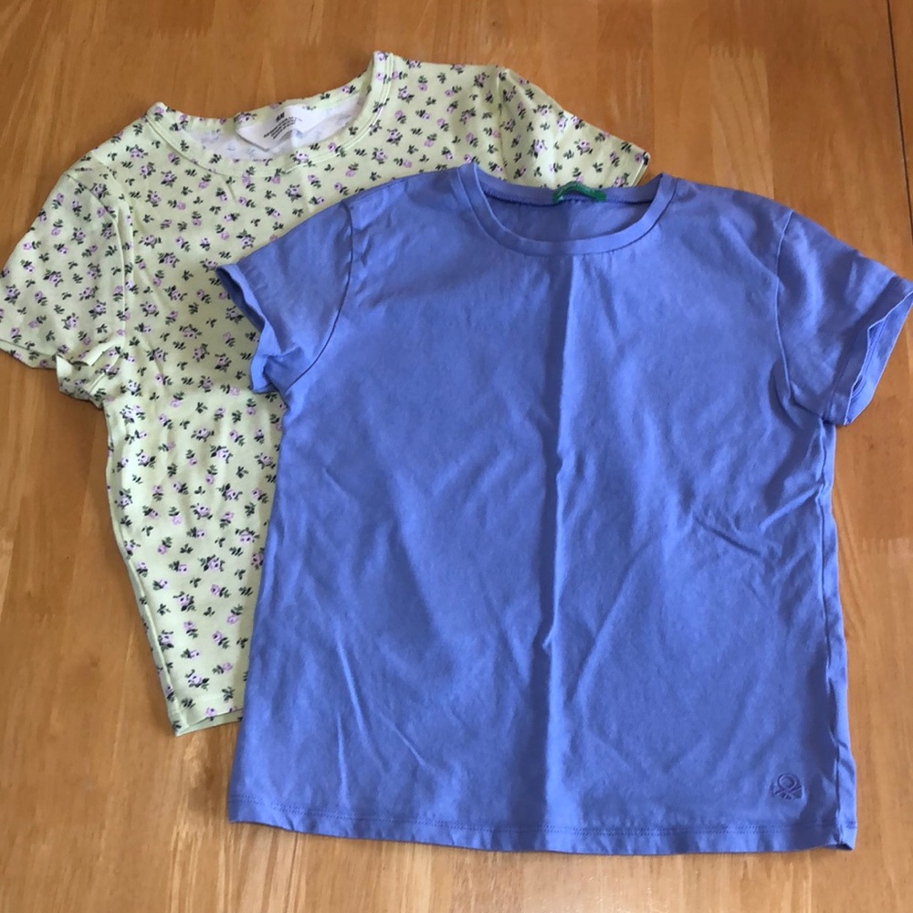 Two short-sleeved t-shirts